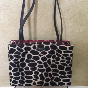 Kate Spade Vintage Giraffe print bag